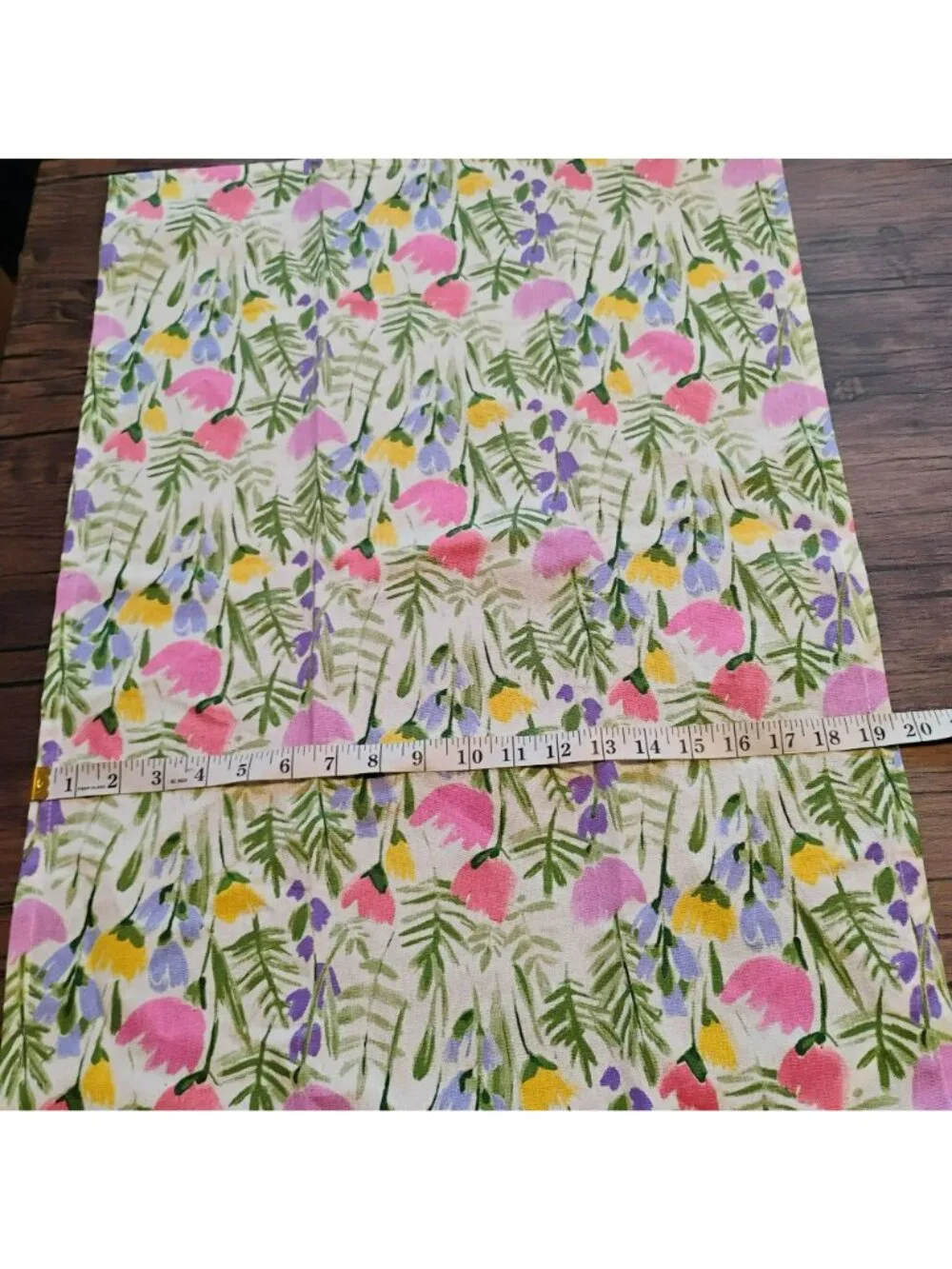 Nicole Miller Floral Cotton Tea Towel 20